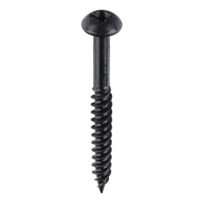 Blackjax Woodscrews 8x1 1/2" 10pk Twin Headed Round Hea...